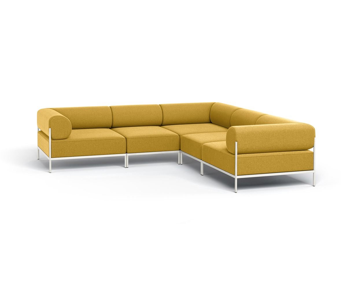Mustard corner sectional